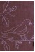 Baby Bird szürke/szürkésdrapp A/6 jegyzetfüzet, sima